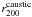 \hbox{$r^{\rm caustic}_{200}$}