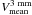 \hbox{$V_{\rm mean}^{\rm 3~mm}$}