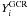 \hbox{$Y_i^{\rm GCR}$}