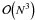\hbox{${{\cal O}\! \left(N^3 \right)}$}