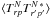 \hbox{$\langle T^{N}_{r p} T^{N \, \ast}_{r' p'} \rangle$}