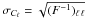 \hbox{$\sigma_{C_{\ell}} = \sqrt{(F^{-1})_{\ell \, \ell}}$}
