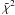 \hbox{$\tilde{\chi}^2$}