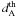 \hbox{$d_{\rm A}^{\rm th}$}