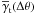 \hbox{$\overline{\gamma}_{\rm t}(\Delta\theta)$}