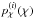 \hbox{$p_\chi^{(i)}(\chi)$}