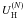 \hbox{$U^{(N)}_{\rm H}$}
