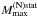 \hbox{$M_{\rm max}^{\rm (N)stat}$}