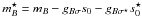 \hbox{$m^\star_B=m_B-g_{B\sigma}s_0-g_{B\sigma^{_\star}}s^\star_0$}