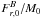 \hbox{$F_{r,0}^B/M_0$}