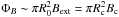 \hbox{$\Phi_B \sim \pi R_0^2B_{\rm ext} = \pi R_{\rm c}^2B_{\rm c}$}