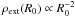 \hbox{$\rho_{\rm ext}(R_0) \propto R_0^{-2}$}