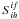 \hbox{$S_{ih}^{if}$}
