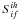 \hbox{$S_{if}^{ih}$}