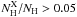 \hbox{$N_{\rm H}^{\rm X}/N_{\rm H}>0.05$}