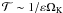 \hbox{${\cal T} \sim 1/\varepsilon\Omega_{\rm K}$}