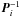 \hbox{$\vec{P}_i^{-1}$}