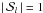 \hbox{$|\,{\cal S}_l\,|=1$}