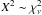 \hbox{$X^2\sim\chi^2_\nu$}