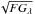 \hbox{$\sqrt{F G_\lambda}$}
