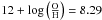 \hbox{$12+\log\left(\rm \frac{O}{H}\right)=8.29$}