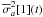 \hbox{$\overline{{\sigma}}_a^2[1](t)$}