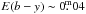 \hbox{$E(b-y) \sim 0\fm04$}