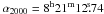 \hbox{$\alpha_{2000} = 8^{\mathrm h} 21^{\mathrm m} 12\fs74$}