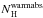 \hbox{$N{\rm _H^{warmabs}}$}