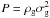 \hbox{$P=\rho_{\rm g} \sigma_{\rm g}^2$}