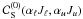 \hbox{${\mathcal C}^{(0)}_{\rm S}(\alpha_{\ell} J_{\ell}, \alpha_u J_u) $}