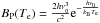 \hbox{$ B_{\rm P}(T_{\rm e})=\frac{2h\nu_0^3}{c^2}{\rm e}^{-\frac{h\nu_0}{k_{\rm B}T_{\rm e}}}$}