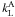 \hbox{$k^{\rm A}_{\rm L}$}