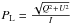 \hbox{$P_{\rm L}=\frac{\sqrt{Q^2+U^2}}{I}$}
