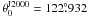 \hbox{$\theta^{\rm J2000}_{\rm 0}=122\fdg932$}