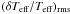 \hbox{$\left( {{\delta \teff } / \teff } \right )_{\rm rms}$}