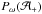\hbox{$P_\omega({\mathcal A}_+)$}
