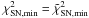 \hbox{$\chi^2_{\rm SN, min}=\tilde{\chi}^2_{\rm SN, min}$}