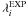 \hbox{$\lambda_{i}^{\rm EXP}$}