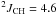 \hbox{$^2J_\mathrm{CH} = 4.6$}
