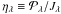 \hbox{$\eta_\lambda \equiv \mathcal{P}_\lambda/J_\lambda$}