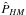 \hbox{$\hat{P}_{HM}$}