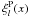 \hbox{$ \xi_l^{\rm P}(x)$}