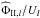 \hbox{$\widehat \Phi_{\II,l} / U_l$}
