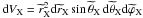 \hbox{${\rm d}V_{\rm X}={\widetilde r}_{\rm X}^2{\rm d}{\widetilde r}_{\rm X}\sin{\widetilde\theta}_{\rm X}\,{\rm d}{\widetilde\theta}_{\rm X}{\rm d}{\widetilde\varphi}_{\rm X}$}
