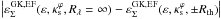 \hbox{$\left|\varepsilon_\Sigma^{\rm GK,EF}(\varepsilon,\kappa_{\rm s}^\varphi,R_\lambda=\infty) -\varepsilon_\Sigma^{\rm GK,EF}(\varepsilon,\kappa_{\rm s}^\varphi,\pm R_{\rm th})\right|$}
