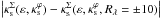 \hbox{$\left|\kappa^\Sigma_{\rm s}(\varepsilon,\kappa_{\rm s}^\varphi) - \kappa^\Sigma_{\rm s}(\varepsilon,\kappa_{\rm s}^\varphi,R_\lambda=\pm 10)\right|$}
