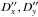 \hbox{$D^{\prime\prime}_x, D^{\prime\prime}_y$}