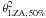 \hbox{$\theta^{2}_{\rm LZA,\,50\%}$}