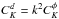\hbox{$C_K^d=k^2 C_K^\phi$}
